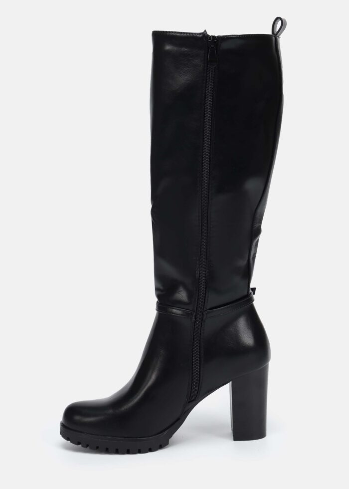 Women Leather Knee-High Boots - Image 5