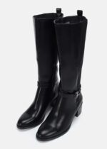 Women Leather Knee-High Boots - Image 2
