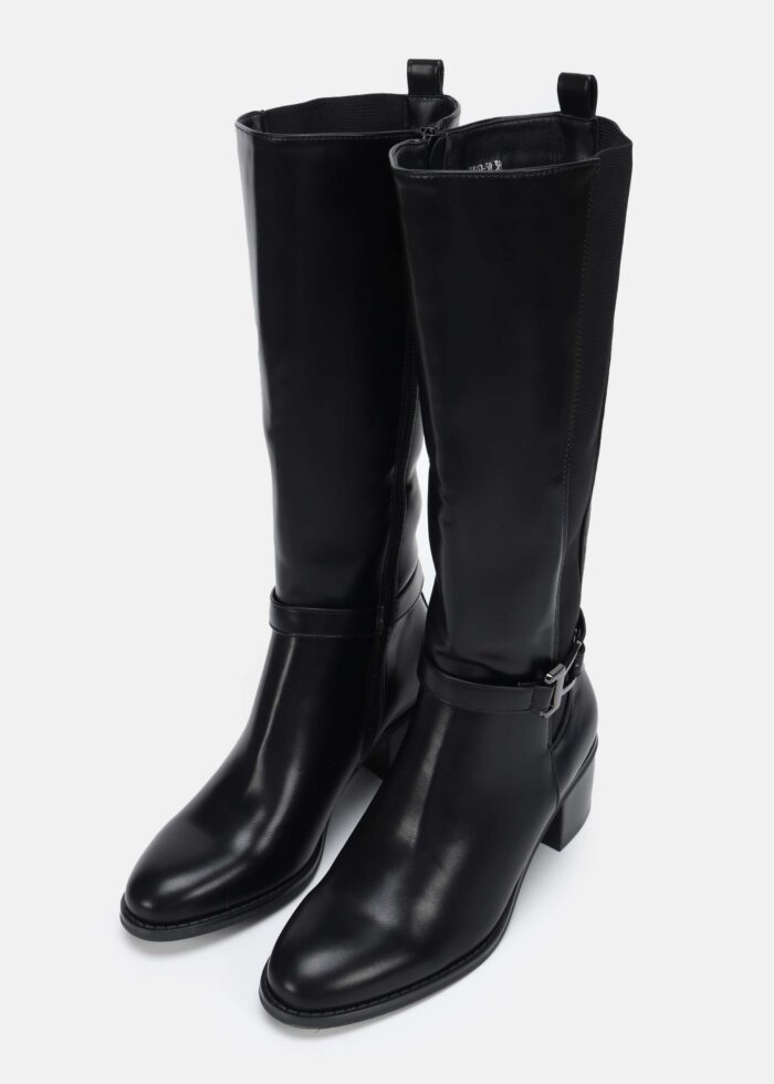 Women Leather Knee-High Boots - Image 2