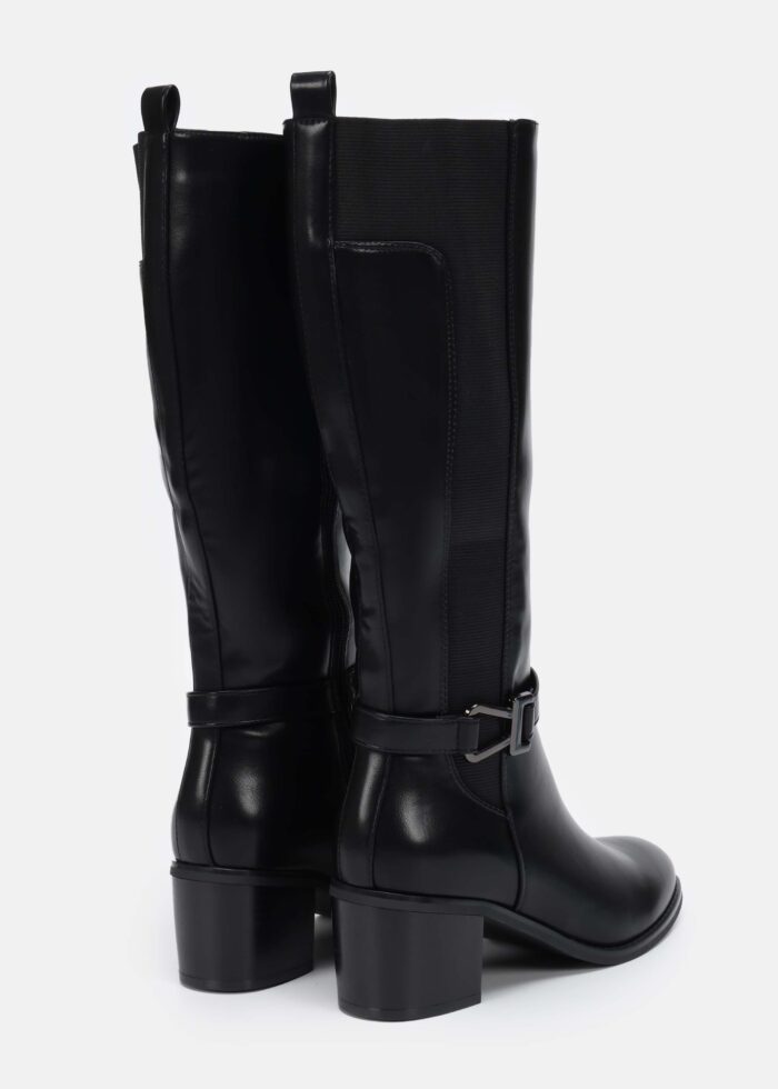 Women Leather Knee-High Boots - Image 4
