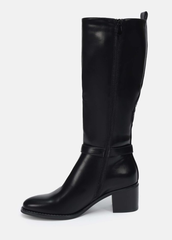 Women Leather Knee-High Boots - Image 5