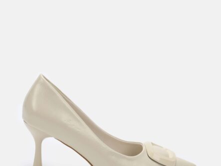 Women Leather Heels Shoes