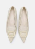 ⁦حذاء كعب نسائي جلد⁩ - الصورة ⁦4⁩