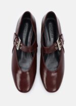 Women Leather Ballerina Shoes - Image 4