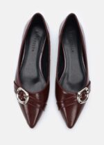 Women Leather Ballerina Shoes - Image 4