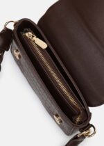 ⁦حقيبة نسائي جلد بنقش⁩ - الصورة ⁦5⁩