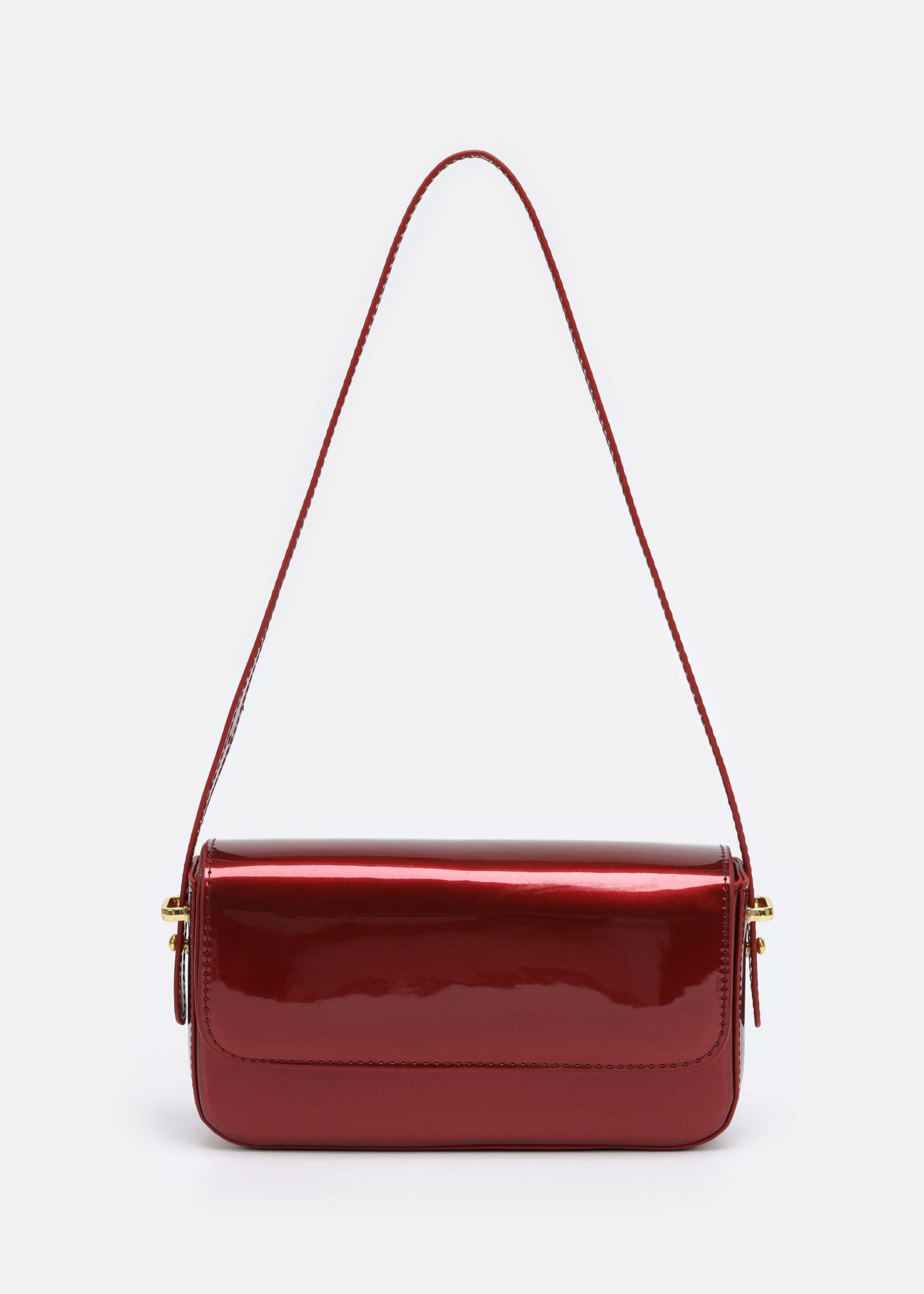 6225214011428-a Women Patent Leather Bag - Image 1