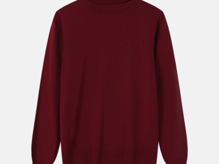 بلوزة نسائي محبوكة سادة