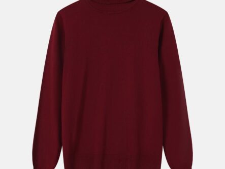 Women Plain Knitted Blouse