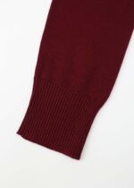 Women Plain Knitted Blouse - Image 5