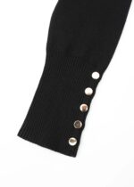 Women Plain Knitted Blouse - Image 4