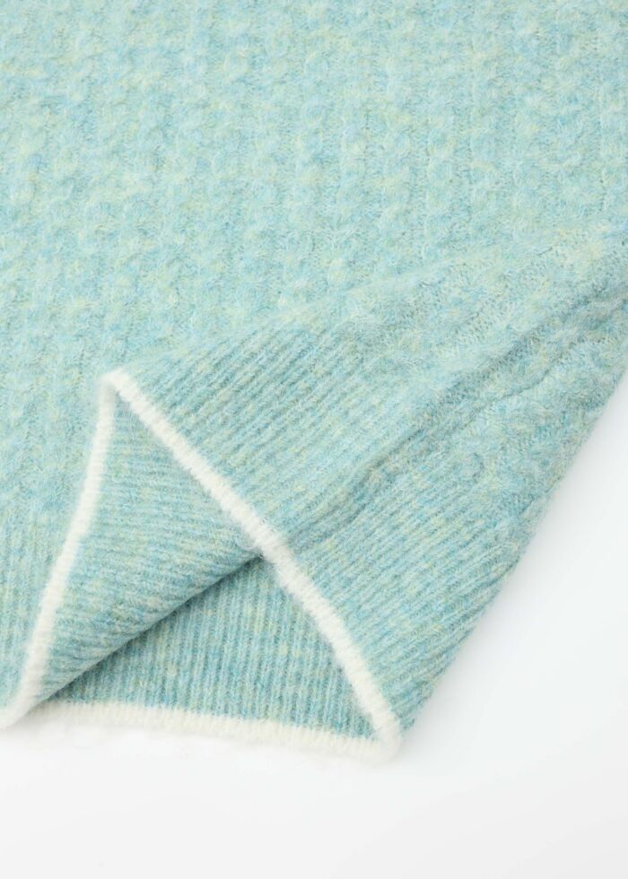 Women Knitted Fabric Blouse - Image 3