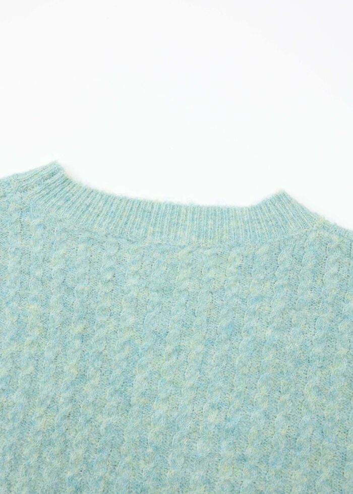 Women Knitted Fabric Blouse - Image 5