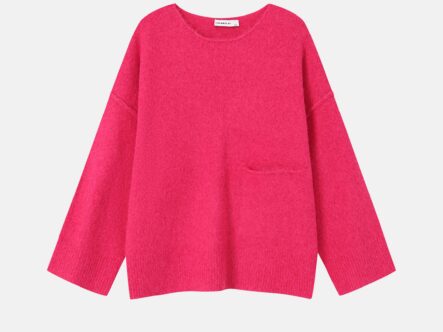 Women Knitted Fabric Blouse