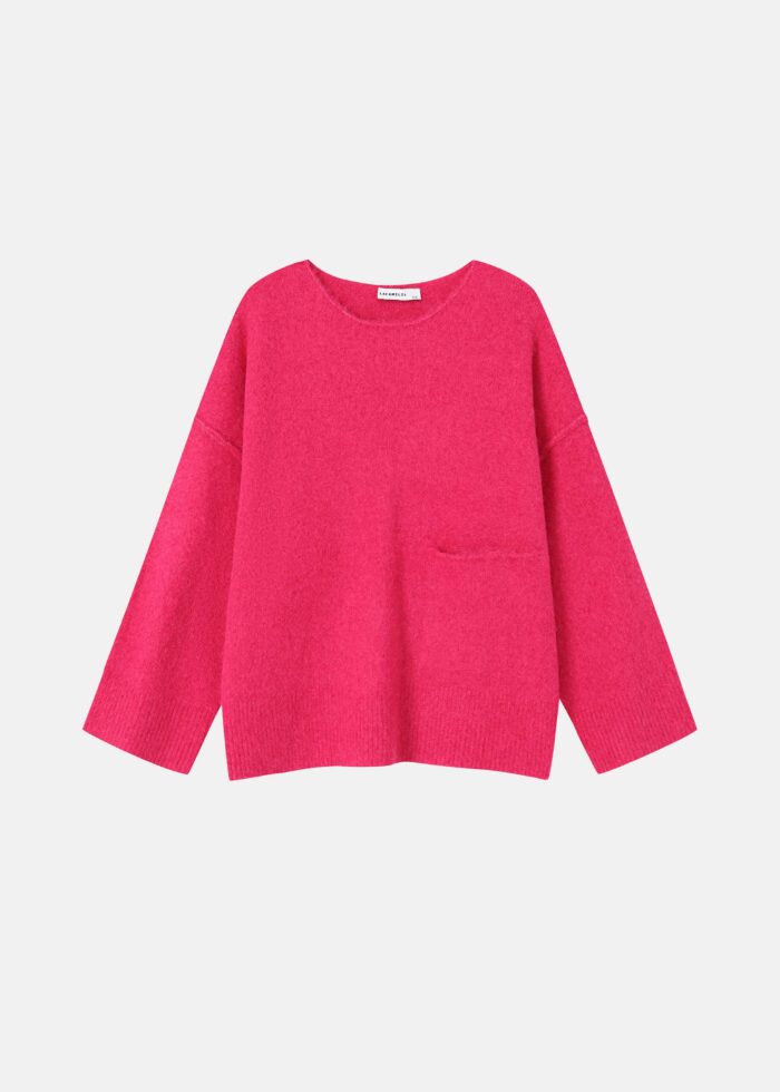 Women Knitted Fabric Blouse - Image 1