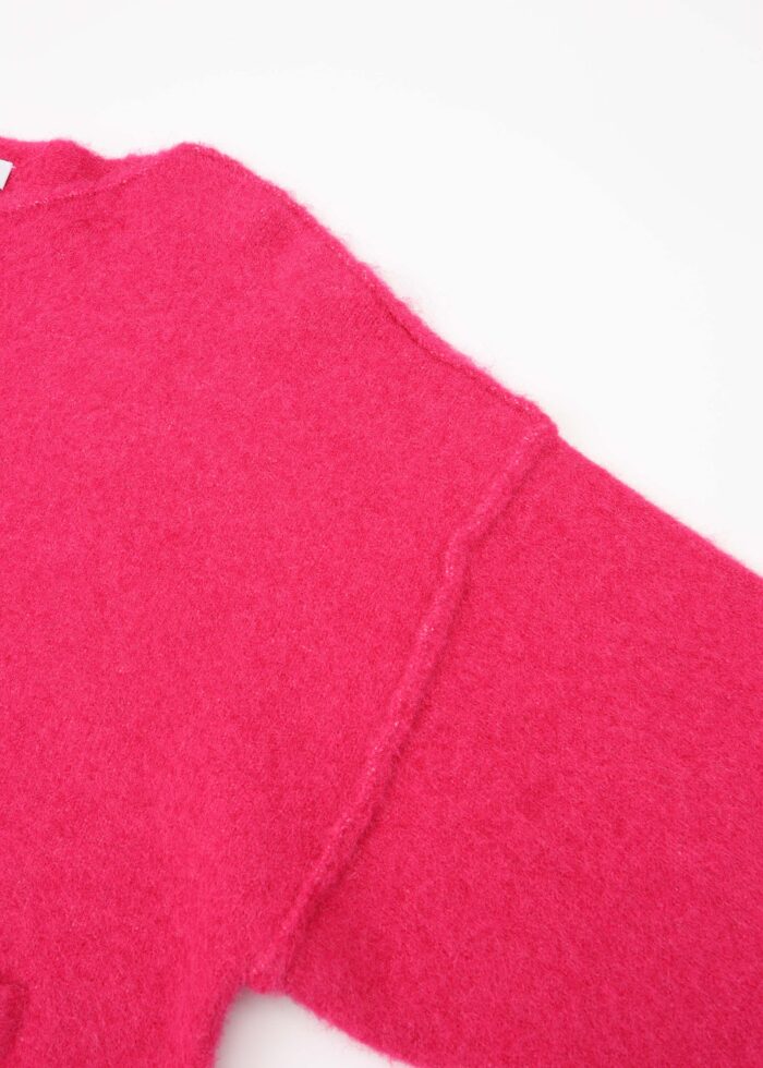 Women Knitted Fabric Blouse - Image 5