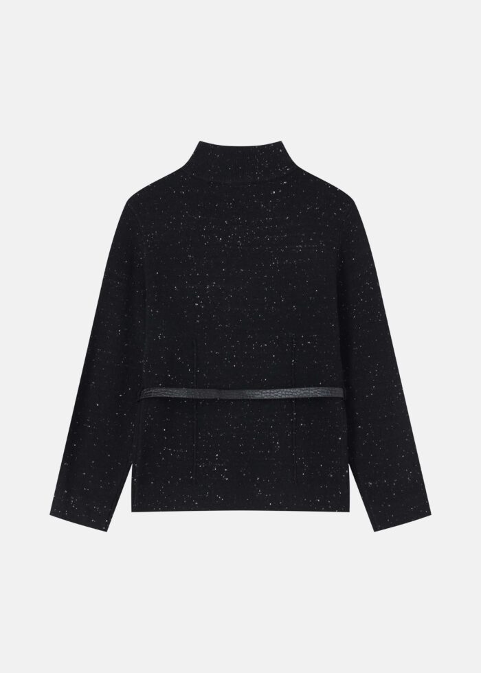 Women Dotted Fabric Blouse - Image 7