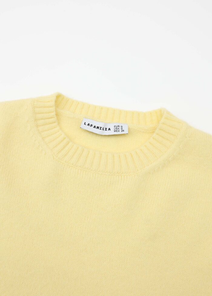 Women Knitted Plain Blouse - Image 2