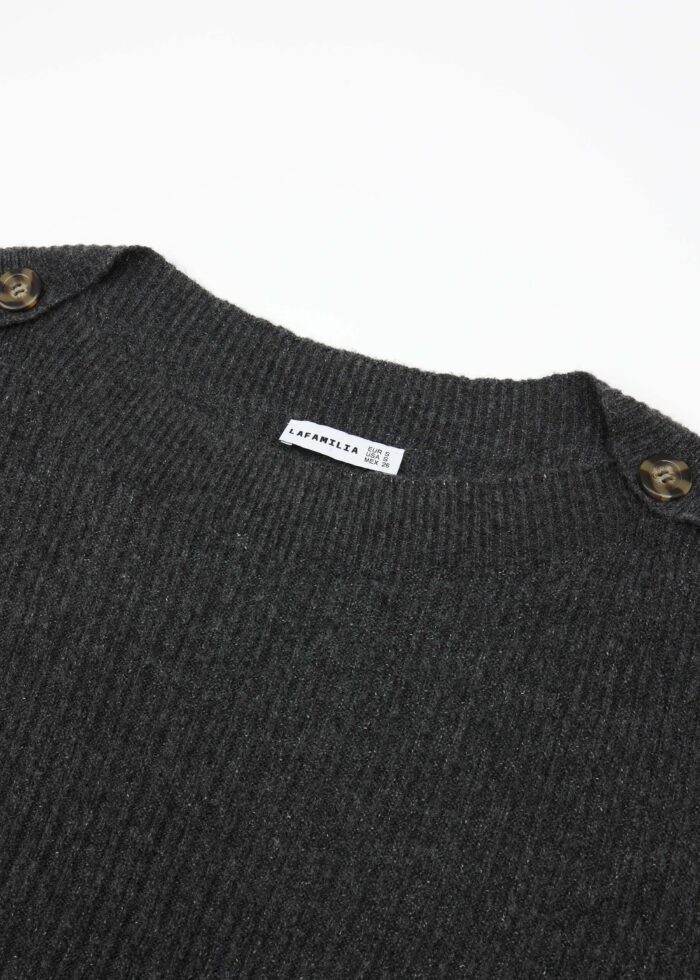 Women Knitted Patterned Blouse - Image 2