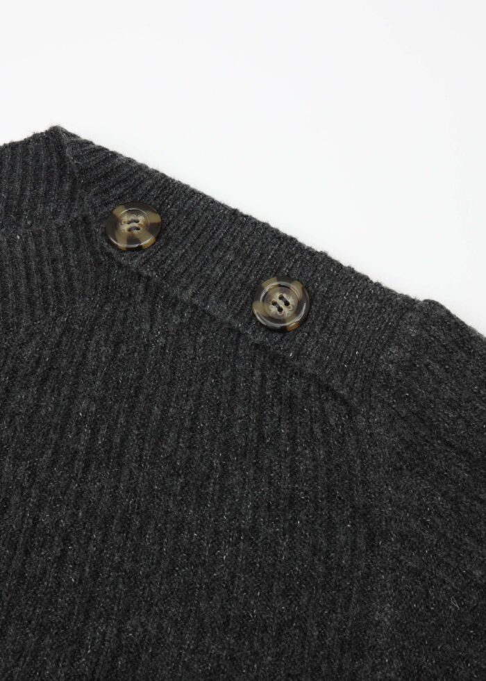 Women Knitted Patterned Blouse - Image 3