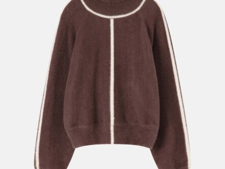 Women Hairy Knitted Blouse