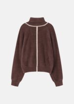 Women Hairy Knitted Blouse - Image 7