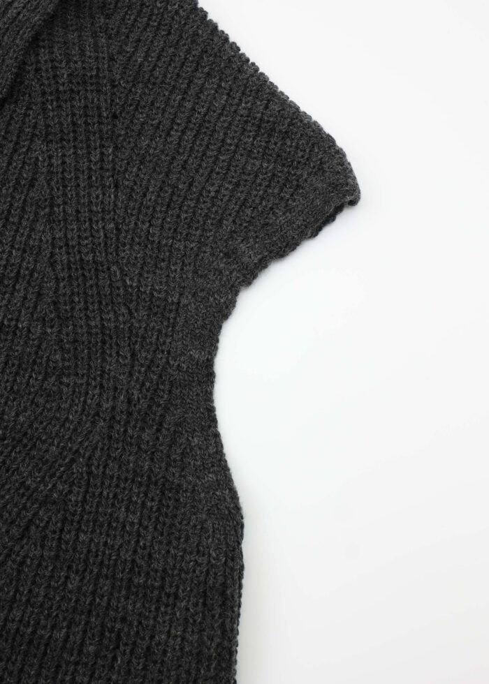 Women Knitted Striped Blouse - Image 3