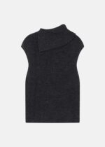 Women Knitted Striped Blouse - Image 6