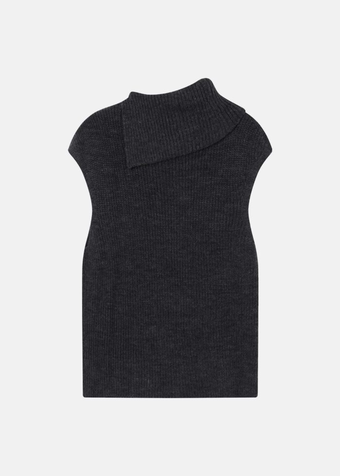 Women Knitted Striped Blouse - Image 6