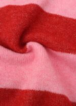 Women Knitted Striped Blouse - Image 5