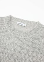 Women Knitted Glittery Fabric Blouse - Image 2