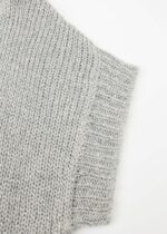 Women Knitted Glittery Fabric Blouse - Image 3