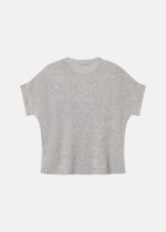 Women Knitted Glittery Fabric Blouse - Image 7