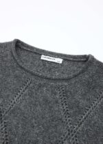 Women Knitted Patterned Blouse - Image 2