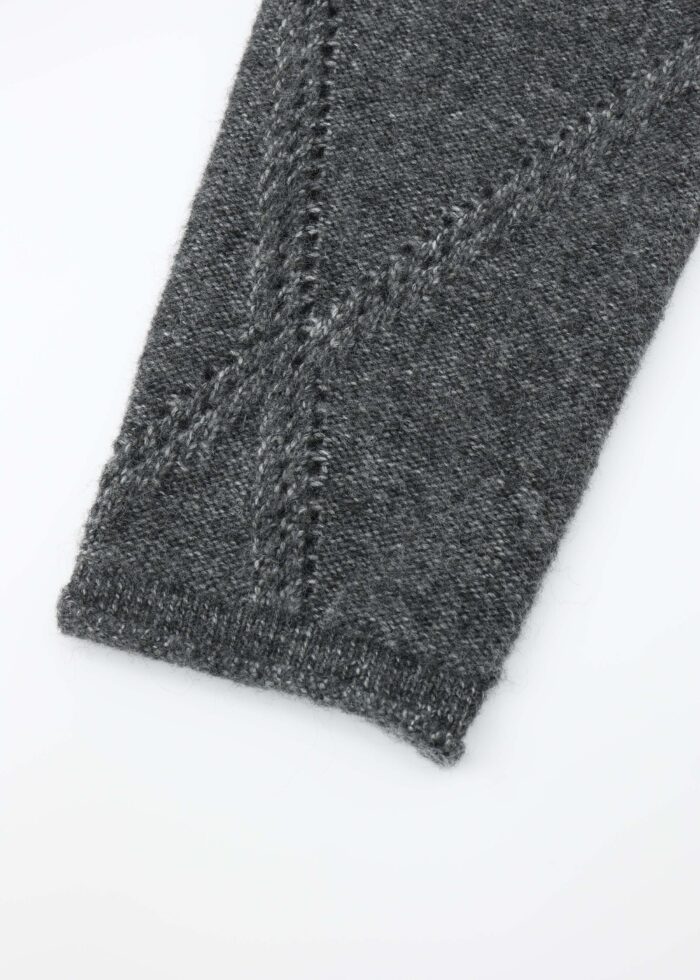 Women Knitted Patterned Blouse - Image 4