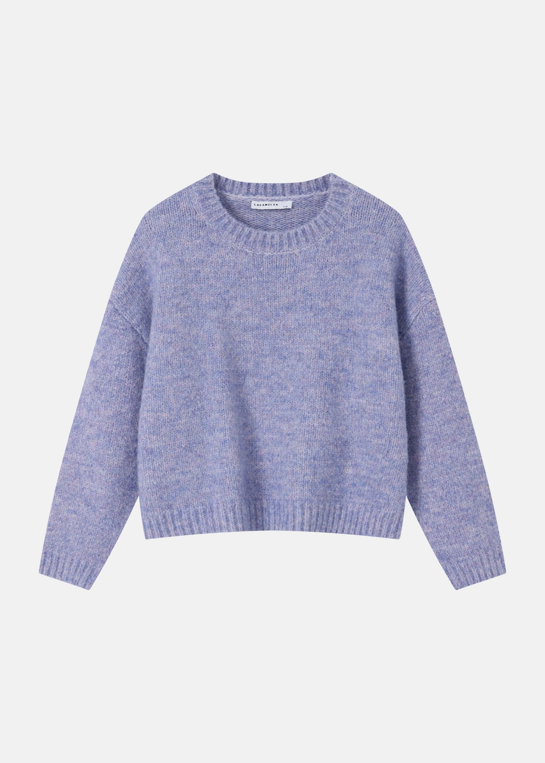 6225216028459-a Women Hairy Knitted Fabric Blouse - Image 1