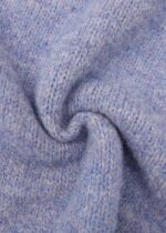 Women Hairy Knitted Fabric Blouse - Image 7