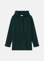 Women Knitted Plain Long Jacket