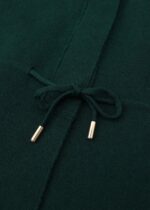 Women Knitted Plain Long Jacket - Image 4