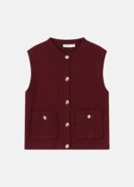 فيست نسائي بنسيج محبوك سادة