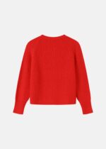 ⁦جاكيت نسائي بنسيج محبوك مخطط⁩ - الصورة ⁦8⁩