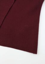 Women Knitted Plain Jacket - Image 4