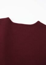 Women Knitted Plain Jacket - Image 6