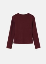 Women Knitted Plain Jacket - Image 7