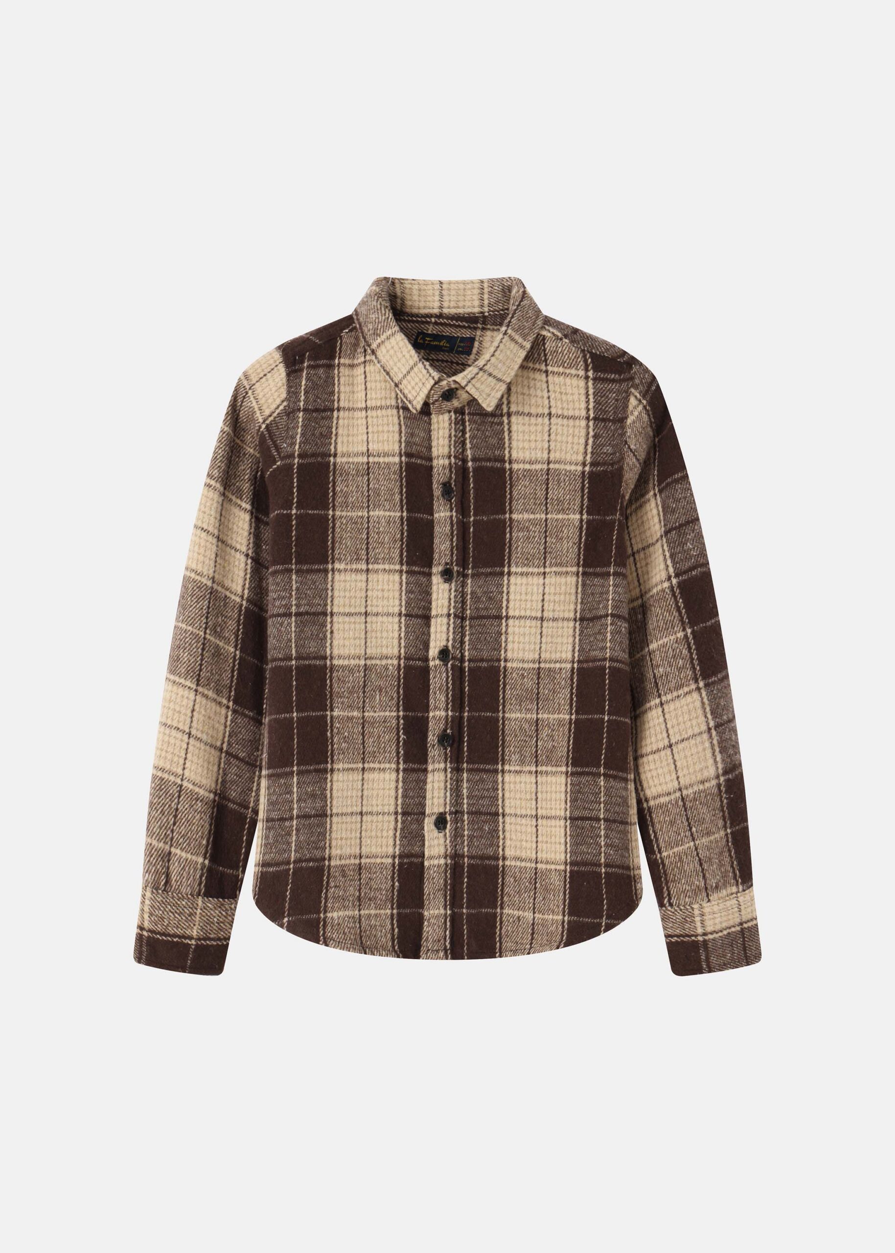6225304002116-a Kids Boy Plaid Shirt - Image 1