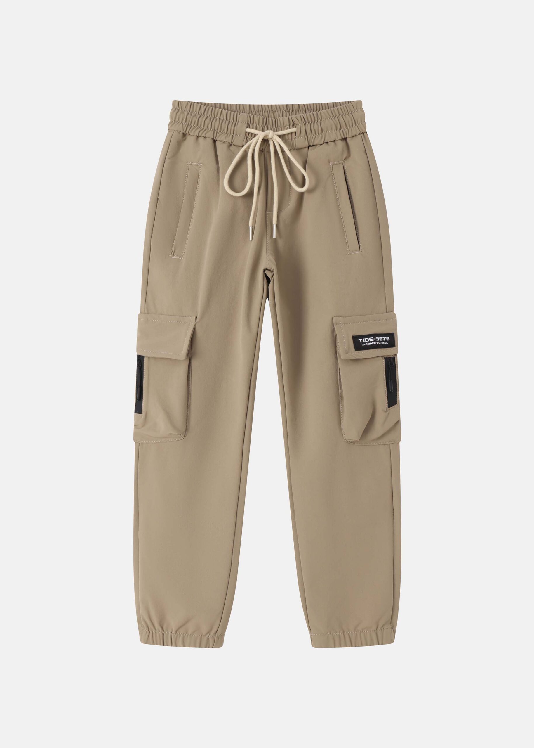 6225308002303-a بنطلون أطفال ولادي رياضة سادة - الصورة 1