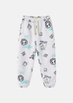 Kids Boy Drawings Printed Sport Trouser