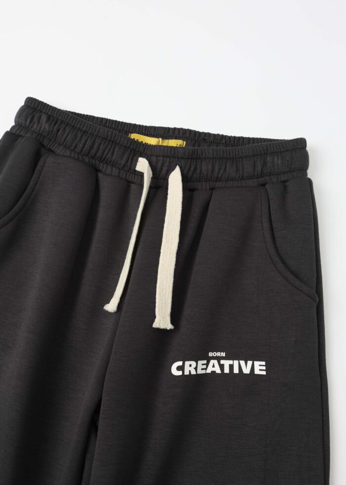 Kids Boy "Born Creative" Sport Trouser - Image 2