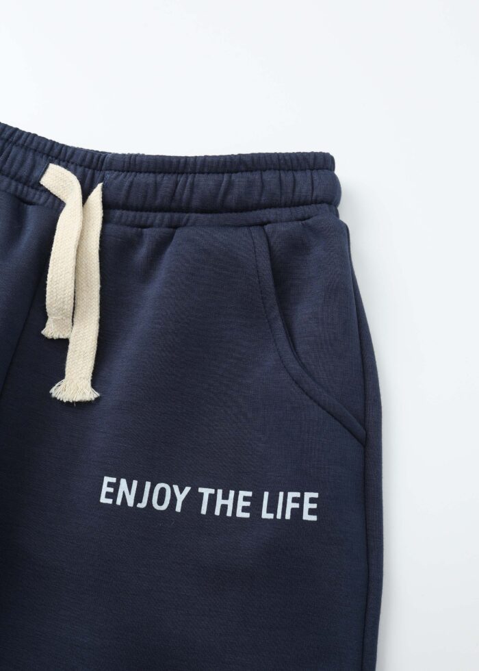 ⁦Kids Boy "Enjoy the Life" Sport Trouser⁩ - الصورة ⁦3⁩