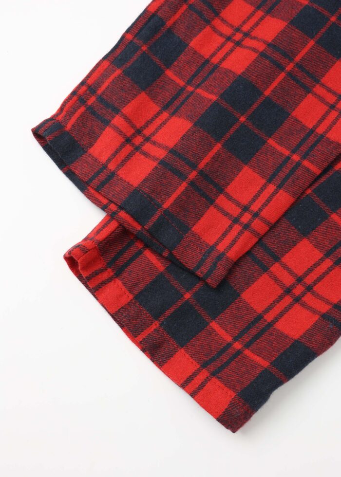 Kids Boy Plaid Trouser - Image 4